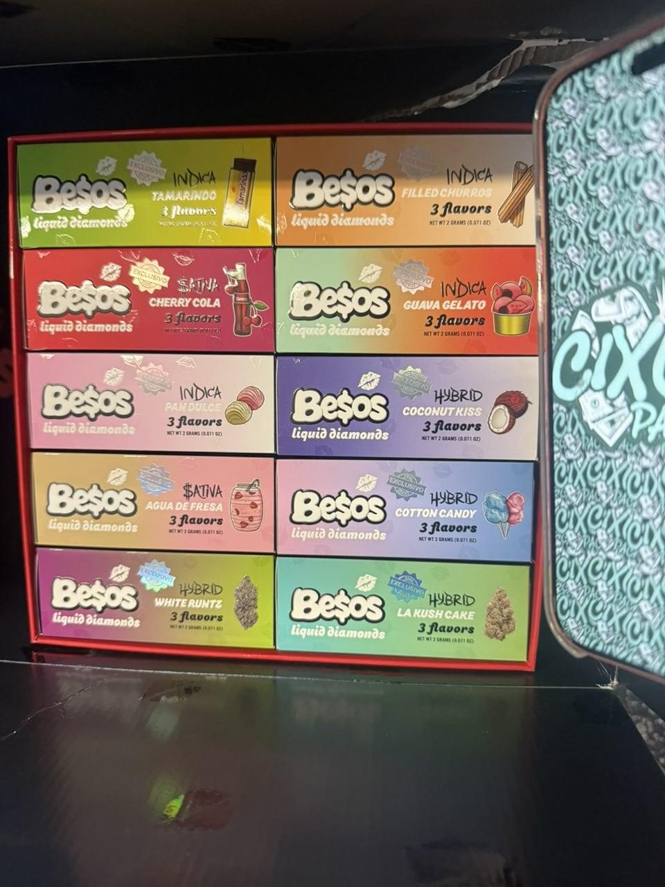 besos disposable