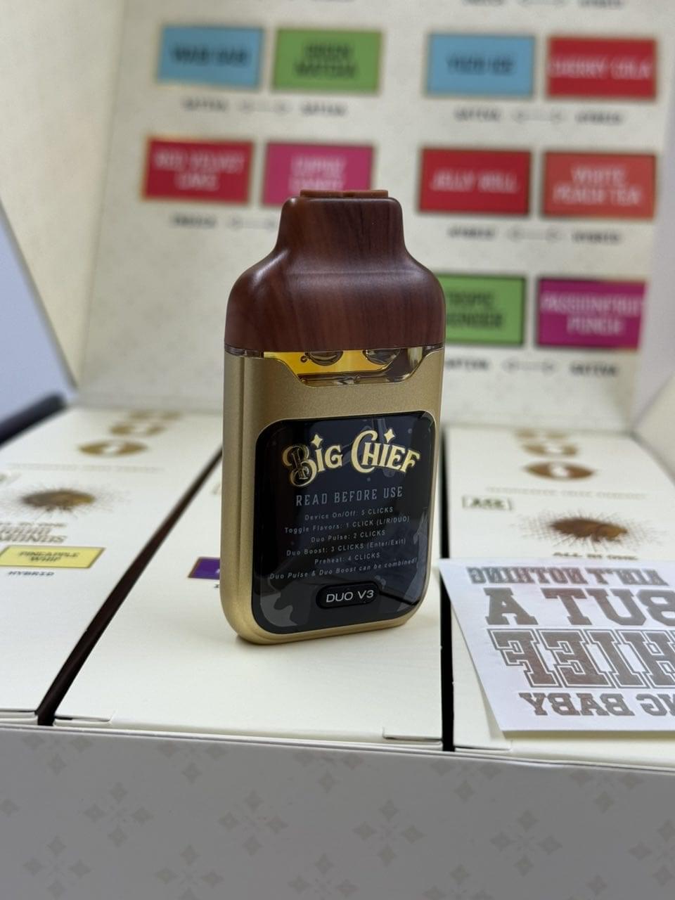 Buy BIG CHIEF V3 DUO- THE GOLD STANDARD IN THE THC VAPE CARTRIDGES - Image 3
